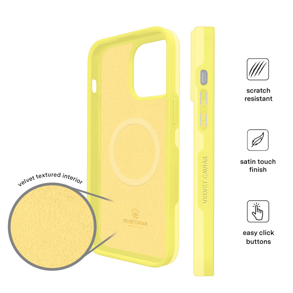 Butter Yellow iPhone Case