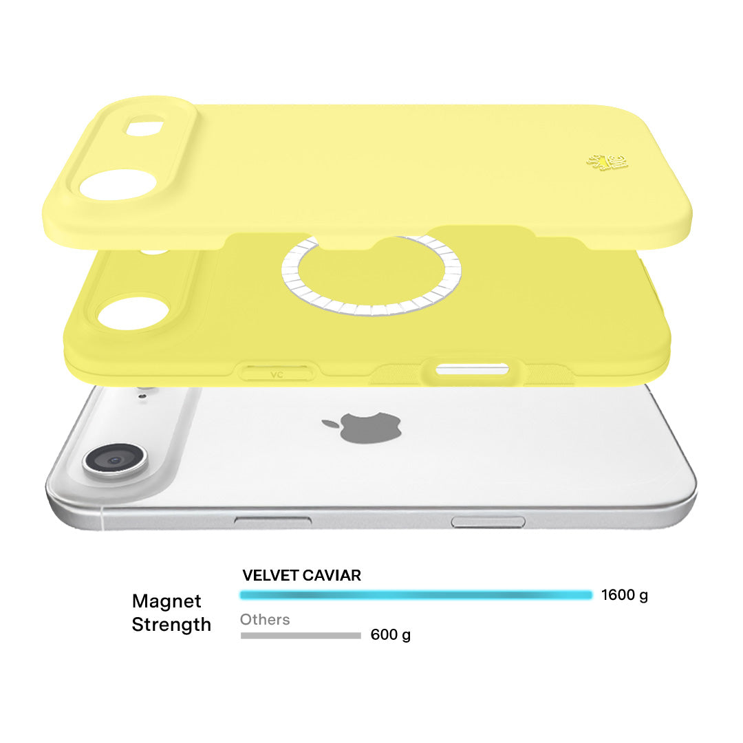 Butter Yellow iPhone Case