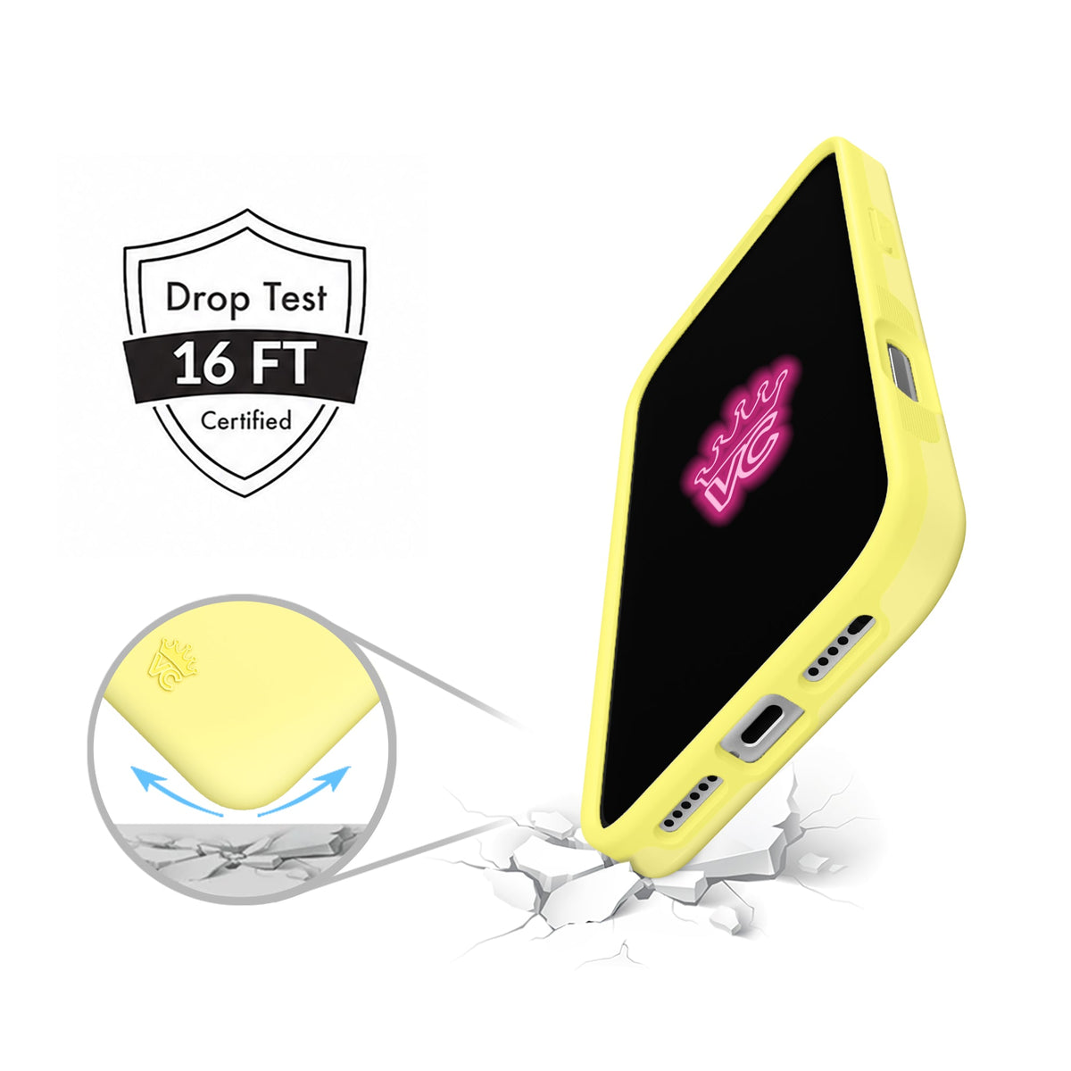 Butter Yellow iPhone Case
