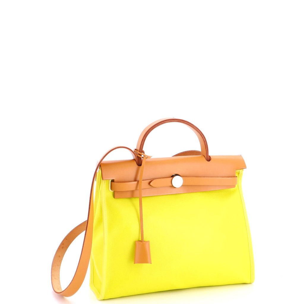 Herbag Zip Berline Vache Canvas and Leather 31