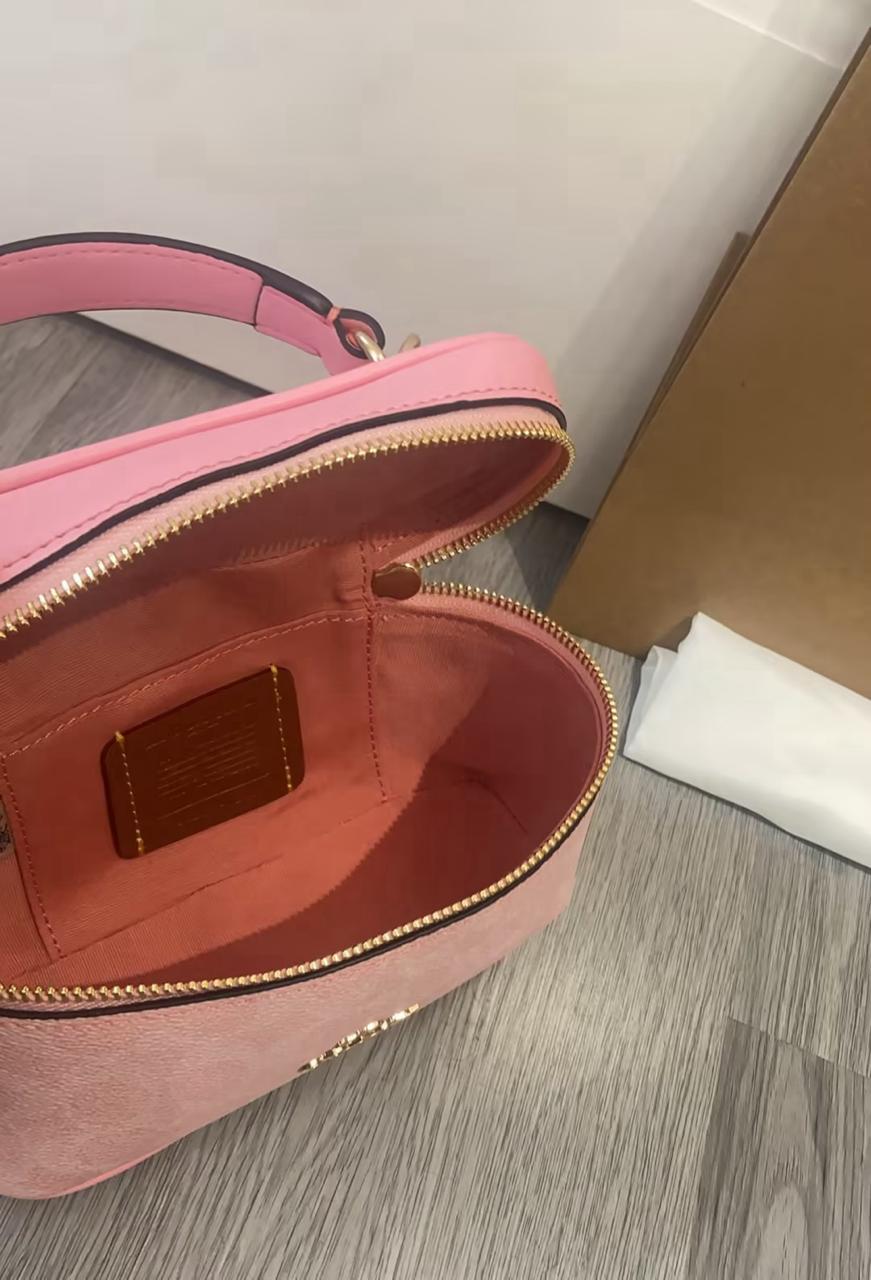 Signature Coach Cosmetics Bag